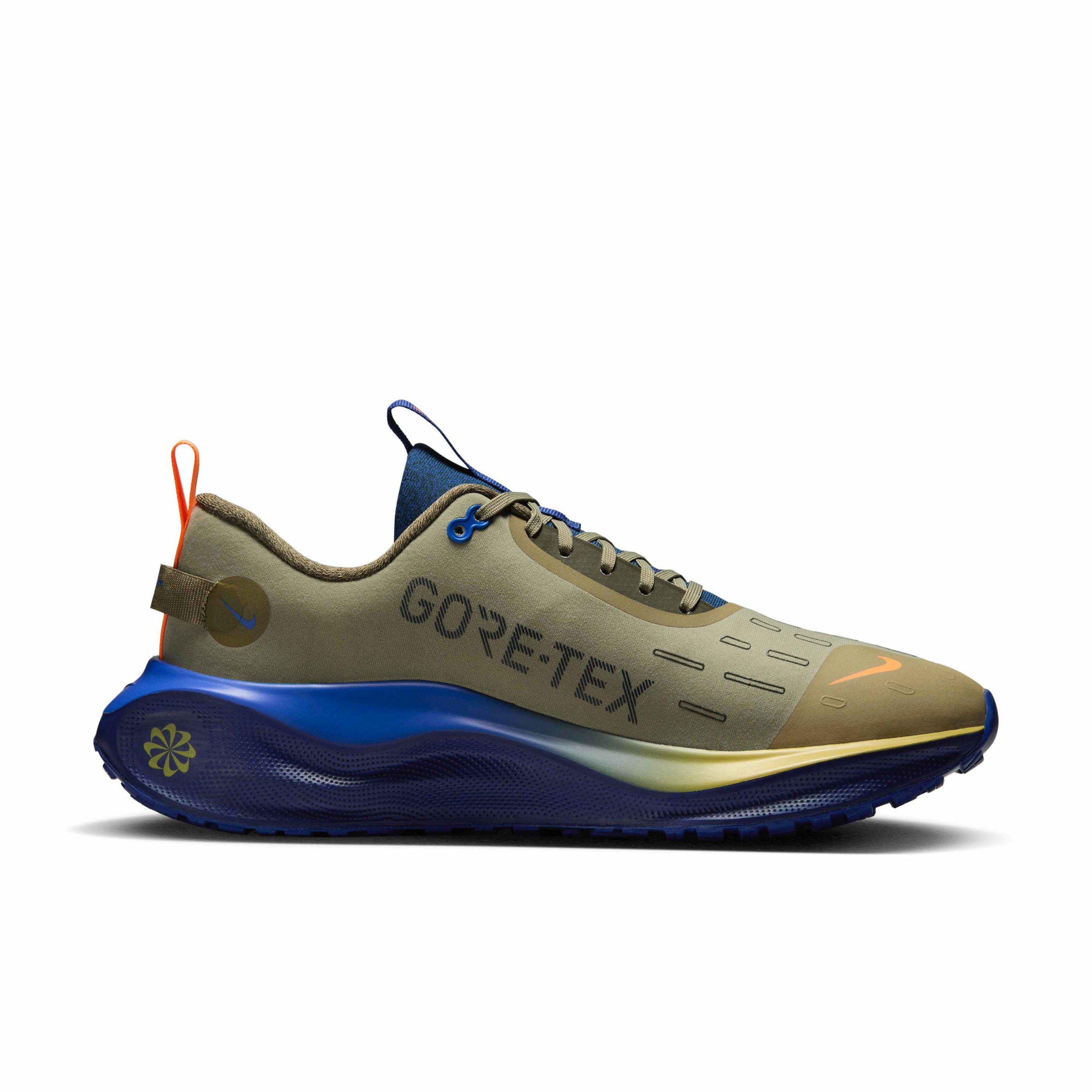 Nike InfinityRN 4 GORE-TEX "Neutral Olive/Racer Blue/Cargo Khaki/Thunder Blue" Men's Running Shoe